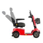 VELECO Jumpy Komfort Seniorenmobil 4‑Rad mit Straßenzulassung, Vollfederung, LED‑Beleuchtung, bis 10 km/h, Weiß - Image 7