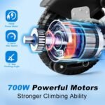 Tripaide Elektrorollstuhl teilbar & faltbar, 13 kg, bis 48 km, 2 Akkus, Sitzbreite 52 cm, bis 150 kg, LED‑Leuchte, inkl. Abdeckung - Image 5