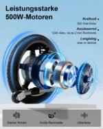 ByteTecpeak D10 Elektrischer Rollstuhl – Leicht, faltbar & bis 150 kg belastbar, 12Ah Akku, Ideal für Mobilität im Alltag & Reisen - Image 6