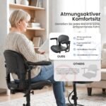 FUNEBIKE Elektromobil Senioren, 250W, abnehmbarer 12Ah Blei‑Säure Akku, bis 15 km, bis 136 kg, LED‑Beleuchtung, verstellbarer Lenker, Schwarz - Image 9