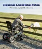 VOCIC V62 Elektrorollstuhl faltbar, Dual‑Akku 2×24V/10Ah, bis 25 km, 500W bürstenlos, 25 kg, Tragkraft bis 136 kg, 3‑Sek.-Faltung, Mondlichtsilber - Image 2